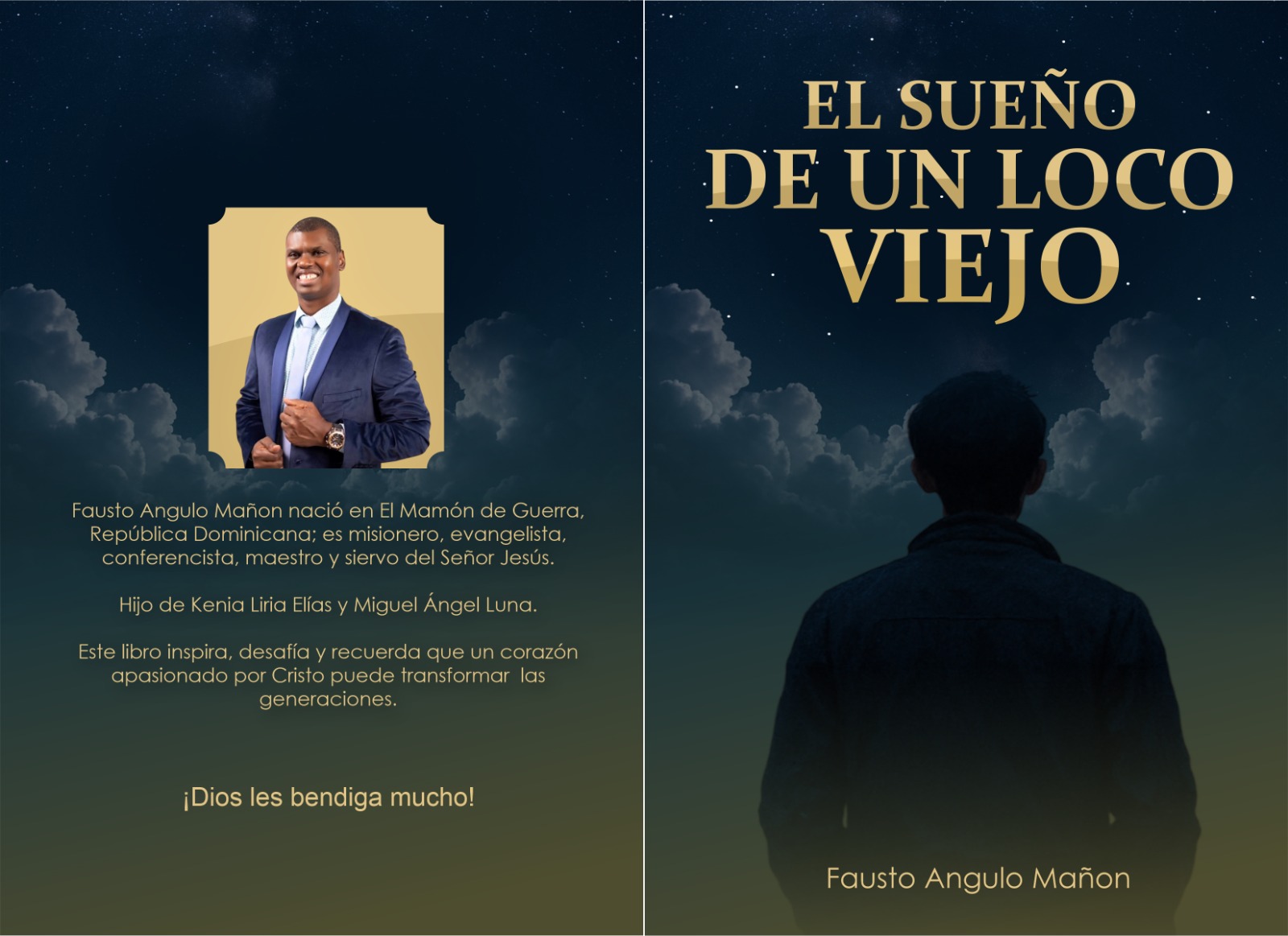 Portada de El sueño de un loco viejo, de Fausto Angulo Mañón